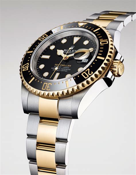 rolex sea-dweller 4000 two-tone|Rolex Sea-Dweller 4000 review.